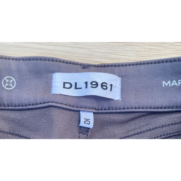 MARGAUX Instasculpt Ankle Skinny Rockwood Jeans DL1961 Women Dark Gray SIZE 25 - Picture 2 of 8